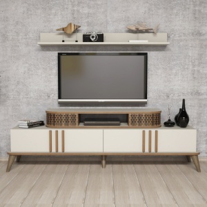 TV-szekrény, Eylül, Krém - Img 3