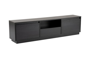 TV-szekrény, Vanguard, Fekete - Img 7