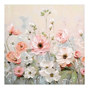 Vászonkép Rozy I, 80x3x80 cm
