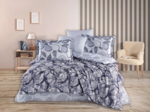 Ágyneműhuzat Calisse Navy Blue, pamut poplin