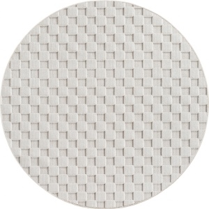 Covor rotund Helix V4 Crem 80x80 cm - Img 8