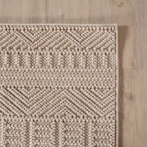Covor traversa Helix etno V3 Bej 60x110 cm - Img 5