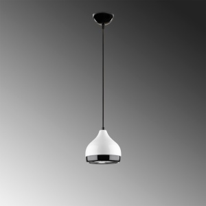 Csillár Yildo, fehér, 25-112x17x17 cm - Img 4