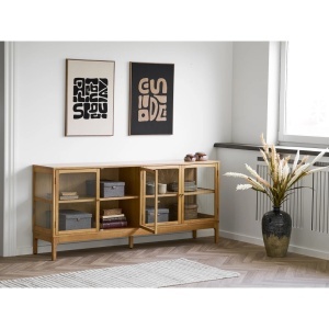 Decoratiune de perete, Negru, 2.5x50x70 cm