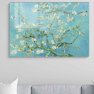 Edzett üveg kép UV, többszínű, 50x70 cm