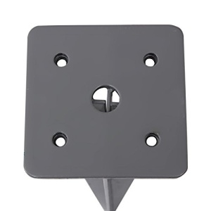 Fém cövek Songmics, szürke, 46x11.5x11.5 cm - Img 6