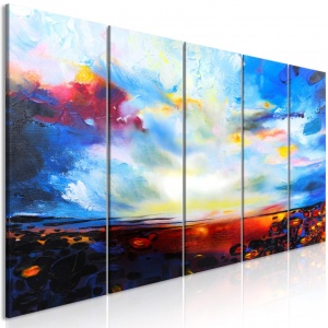 Festmény, Drying flowers, 200x100 cm