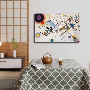Festmény Fiore Brillante, többszínű, 45x70 cm