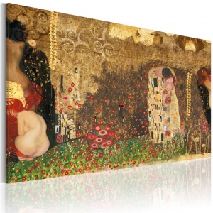 Festmény Gustav Klimt - inspiration, 120x80 cm