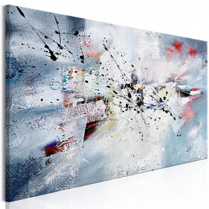 Festmény, Hypnotic circles, 200x100 cm