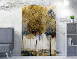 Festmény WY229, sokszínű, 50x70x2 cm