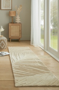 Futószőnyeg, Lino Leaf, Flair Rugs, natúr, 60X230 cm