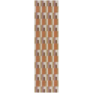 Futószőnyeg, Manhattan Riley Block Geo, Flair Rugs, natúr, 60X230 cm - Img 2