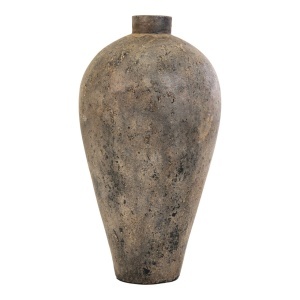 Ghiveci flori decorativ Corvo, Maro, 40x40x80 cm - Img 5