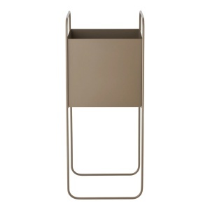 Ghiveci flori decorativ, Maro, 22.5x22.5x54 cm - Img 4