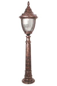Kültéri állólámpa, M1B, fekete, 105x30 cm
