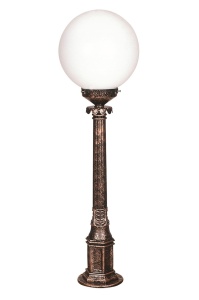 Kültéri állólámpa, M3BOP, barna, 95x25 cm