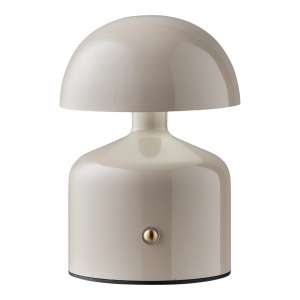 Lampa de masa Aulla, Gri, 10x10x13.5 cm