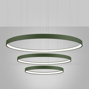 LED-es csillár, Rio 3, 4000K, olíva, 110x110x150 cm - Img 3