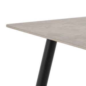 Masa dining Wicklow, Gri, 75x140x80 cm - Img 12