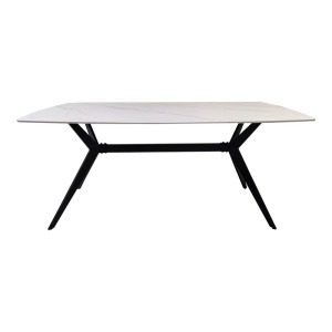 Masa Ezali, Alb, 180x90x75 cm - Img 3