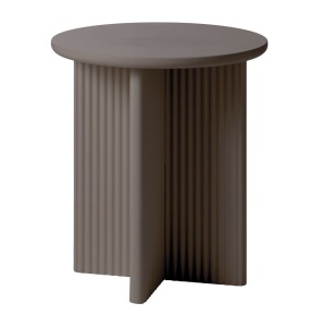 Masa laterala PALMA, Taupe, 50x55x50 cm