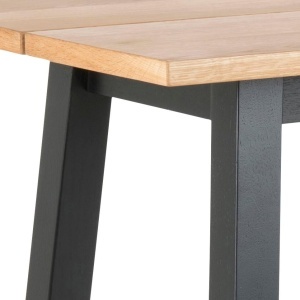 Masa tip bar Chara V1, Natural, 105x117x58 cm - Img 6