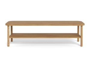 Masuta de cafea Banbury, Natural, 42x150x50 cm - Img 6