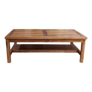 Masuta de cafea Louf, Nuc, 70x120x40 cm - Img 3