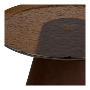 Masuta de cafea Orvieto, Maro inchis, 80x80x42 cm