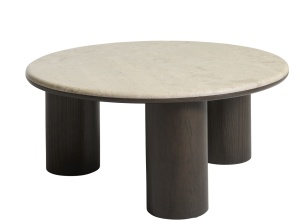 Masuta de cafea PIAZZE, Maro, 90x40x90 cm