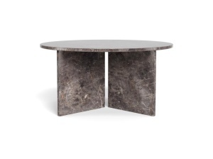 Masuta de cafea Vega V5, Maro mat, 42x90x90 cm - Img 6