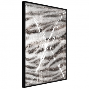 Poszter fekete kerettel, ""Predator Skin"", 40x60 cm