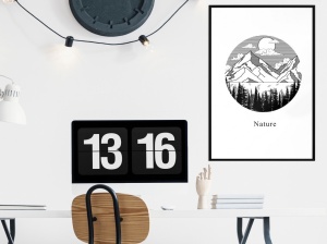 Poszter fekete kerettel, ""Wonders of Nature"", 40x60 cm - Img 2