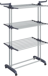 Ruha szárító, Songmics, szürke, 126.6x64.2x169.2 cm