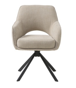 Scaun COWLEY SELECT, Bej, 65x86x59 cm - Img 3