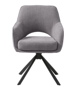 Scaun COWLEY SELECT, Gri inchis, 65x86x59 cm - Img 2
