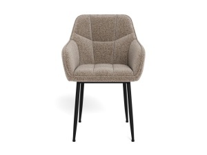 Scaun dining Brenda, Bej, 84.5x59x54.5 cm - Img 4