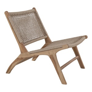 Scaun dining Derby, Natural, 80x60x73 cm