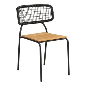 Scaun dining Nashville, Natural, 55x53x83 cm - Img 5