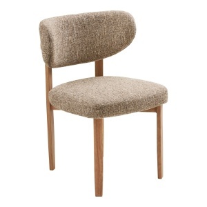 Scaun dining Recco, Bej, 57x53x79 cm - Img 5