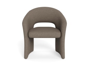 Scaun dining Tori, Gri, 80x64.5x56.5 cm - Img 3