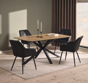 Scaun NOLAN V2, Gri, 60x84x58 cm