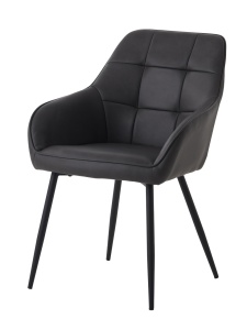 Scaun NOLAN V2, Gri, 60x84x58 cm - Img 2