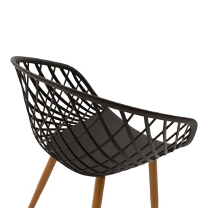 Scaun V2 Ezra Pako Antracit 62.5x56x82 cm - Img 5