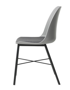 Scaun WHISTLER, Gri, 54x83x47 cm - Img 2