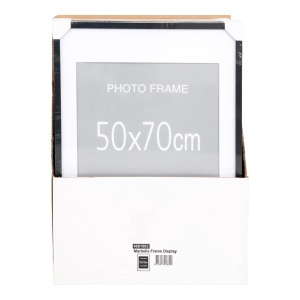 Set 15 piese Rame foto Marbella, Negru, 53x30x74 cm - Img 5
