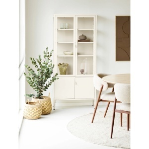 Set 2 piese Cosuri decorative Strahan, Natural, 38.5x38.5x30 cm - Img 3