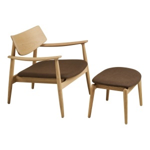 Set 2 piese Fotoliu lounge si taburet Olvera, Maro, 68x43x68x53.5x72x38 cm - Img 4