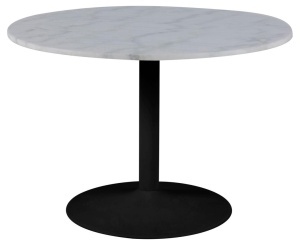 Set 5 piese Masa dining si Scaune Tarifa, Alb, 75x110x110 cm - Img 3